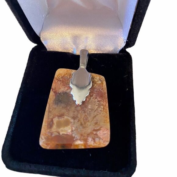 Geuine Jasper Pendant. Good  Sized! - Picture 2 of 2